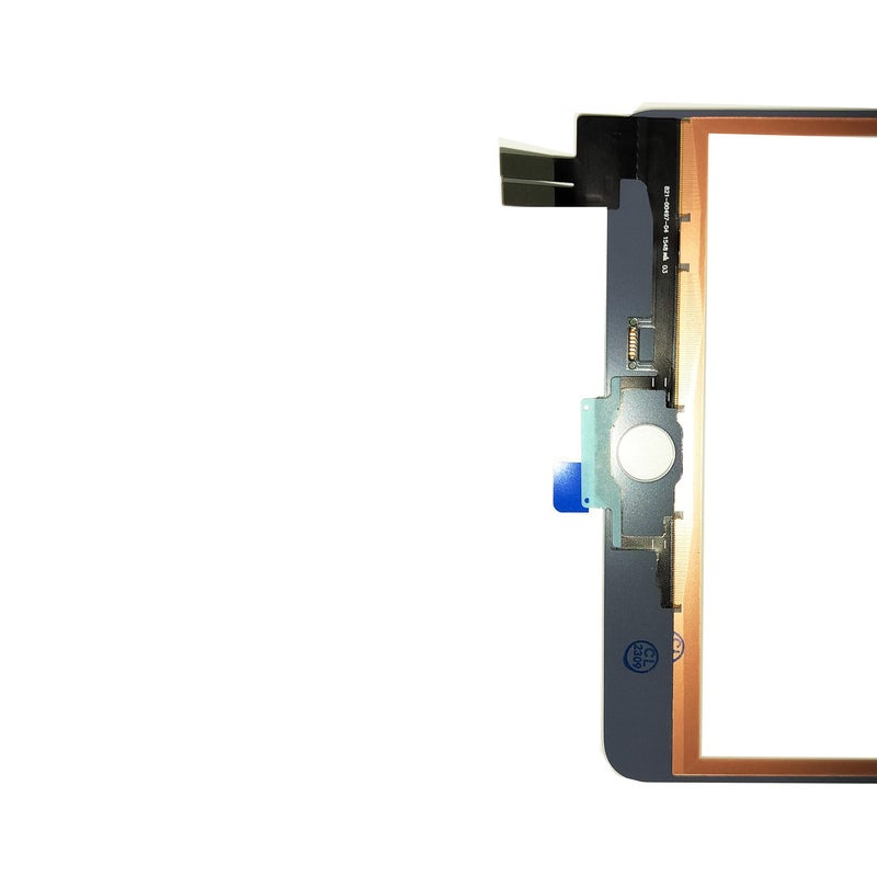 TheCoolCube Touch Panel Digitizer Glass Screen Replacement Compatible with iPad mini 5 2019 A2124 A2126 A2133 (No LCD) (White) - Image 1